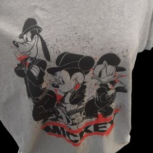 Disney Old School Hip Hop Rap Mickey Mouse adult size 2XL Donald Duck Goofy